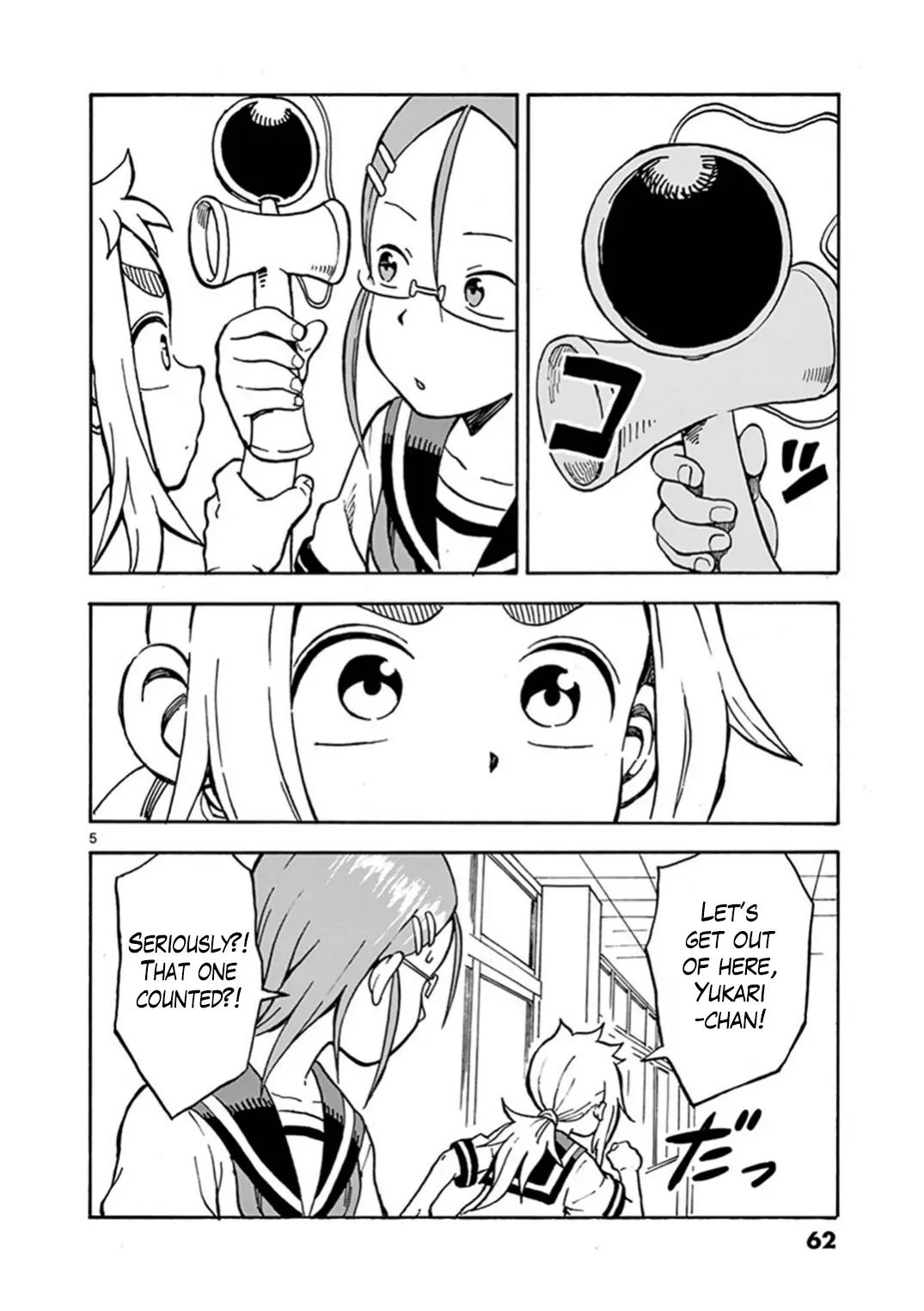 Ashita wa Doyoubi Chapter 10 page 5 - Chapter 10: Cup-and-Ball Game