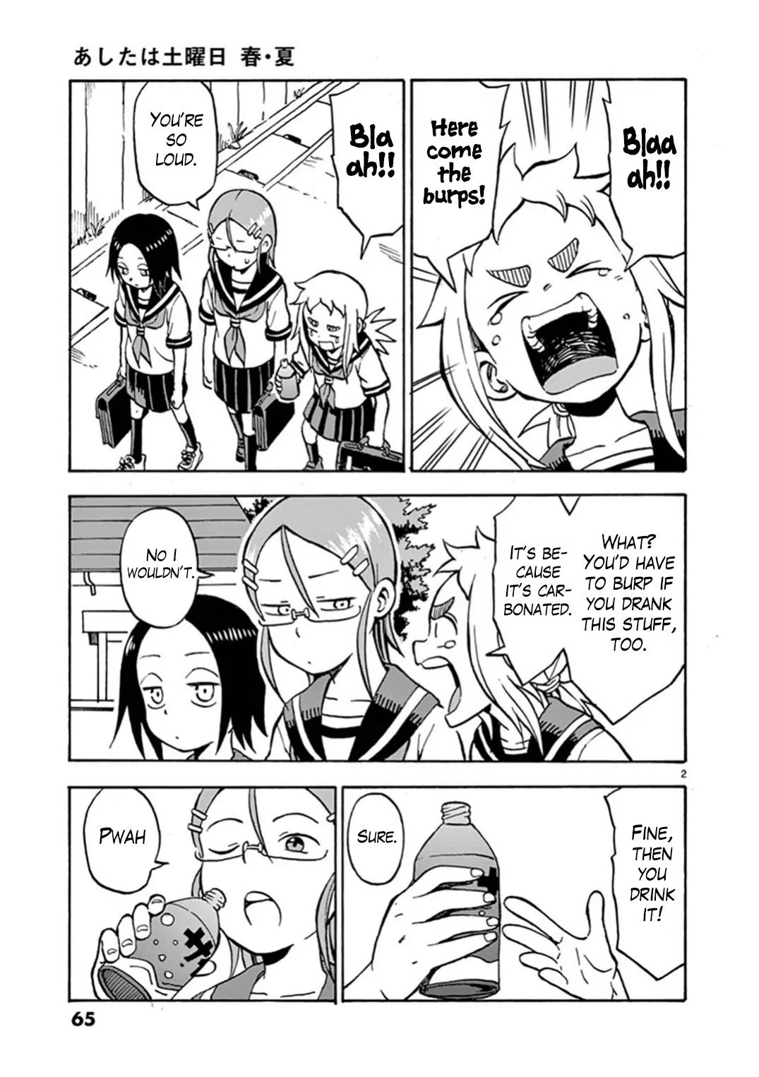 Ashita wa Doyoubi Chapter 11 page 2 - Chapter 11: Burp