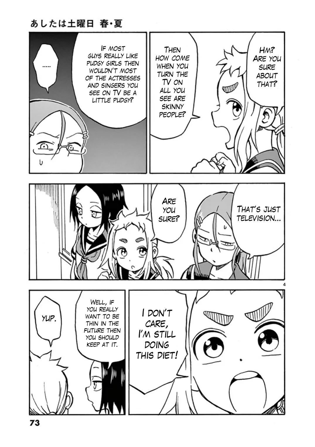 Ashita wa Doyoubi Chapter 12 page 4 - Chapter 12: Diet