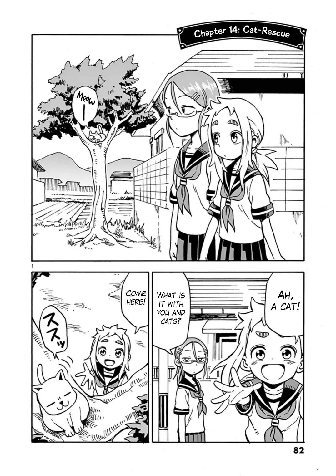 Ashita wa Doyoubi Chapter 14 page 1 - Chapter 14: Cat Rescue