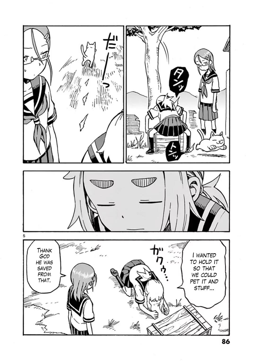 Ashita wa Doyoubi Chapter 14 page 5 - Chapter 14: Cat Rescue