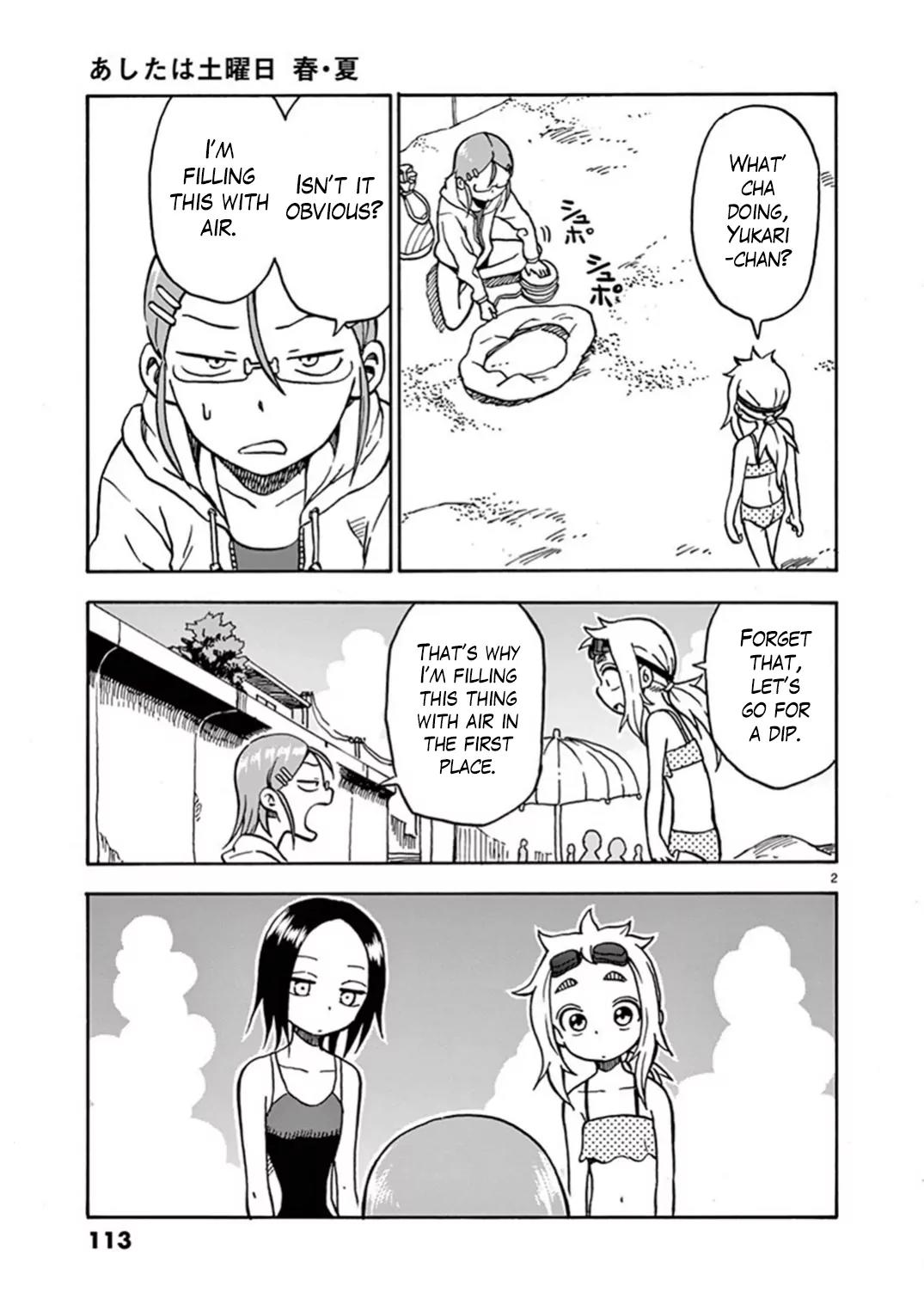 Ashita wa Doyoubi Chapter 19 page 2 - Chapter 19: Beach