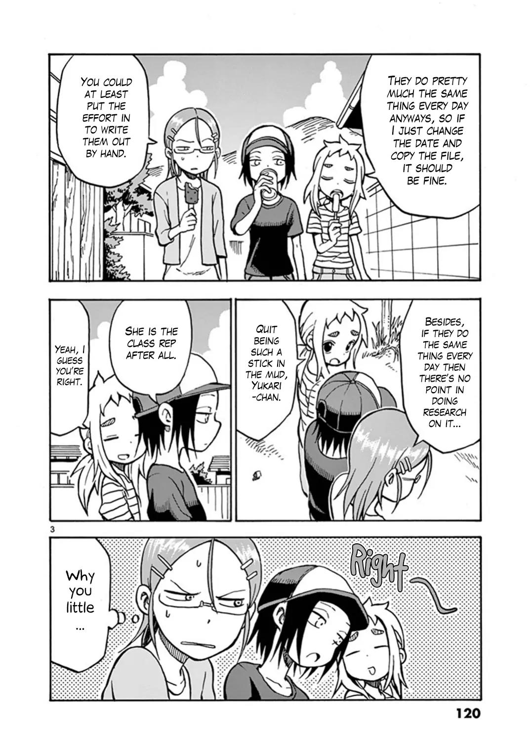 Ashita wa Doyoubi Chapter 20 page 3 - Chapter 20: Independent Research