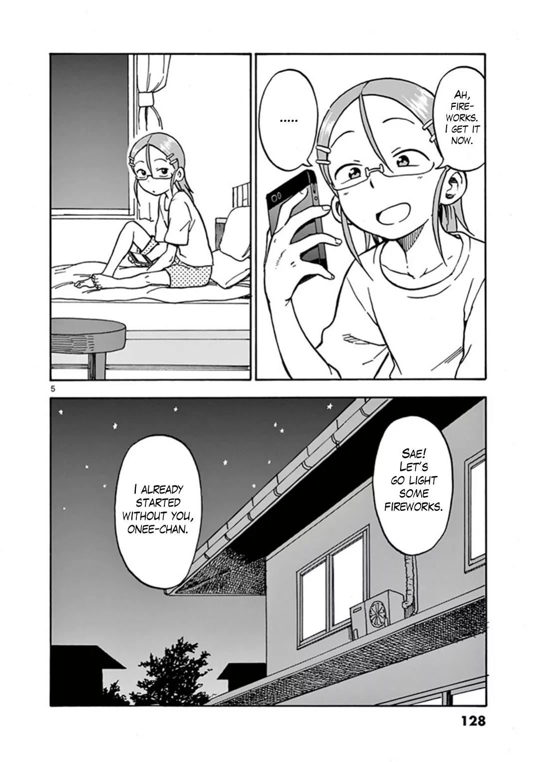 Ashita wa Doyoubi Chapter 21 page 5 - Chapter 21: Fireworks