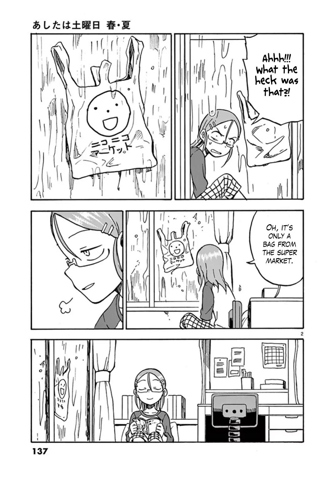 Ashita wa Doyoubi Chapter 23 page 2 - Chapter 23: Typhoon