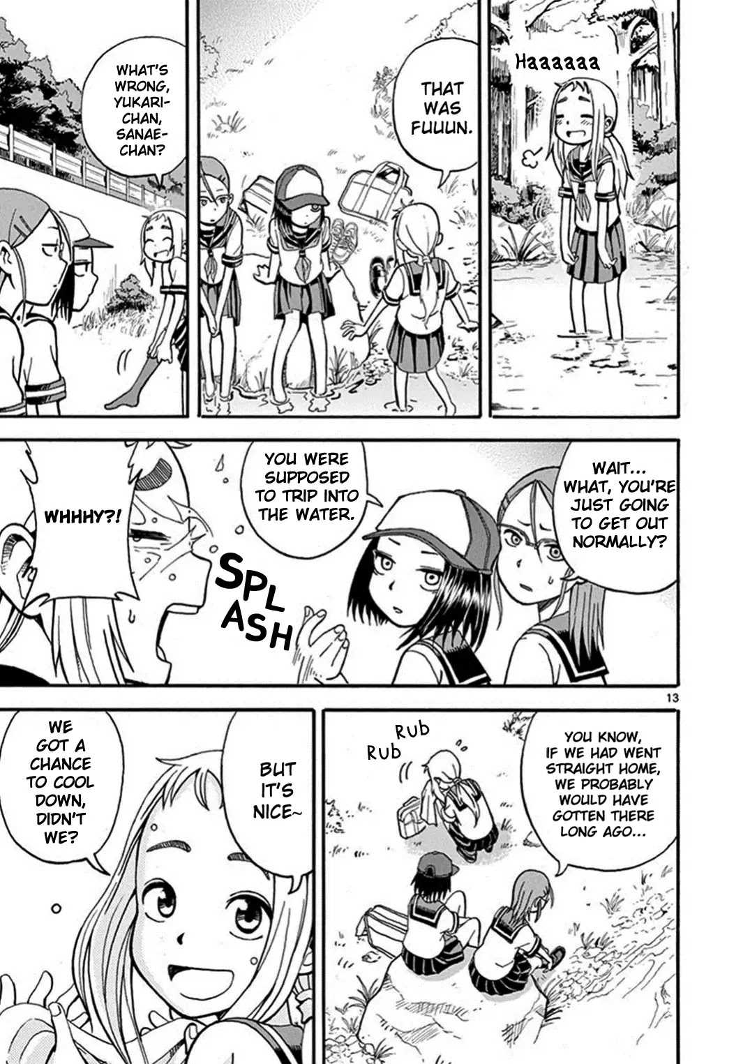 Ashita wa Doyoubi Chapter 24.1 page 14 - Chapter 24.1: Walking Home From School
