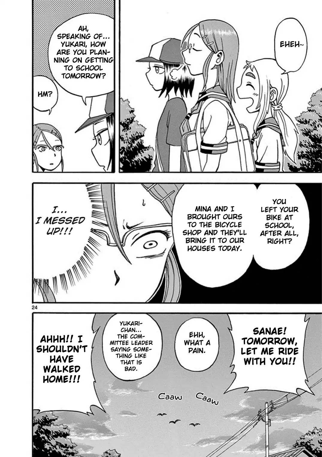 Ashita wa Doyoubi Chapter 24.1 page 25 - Chapter 24.1: Walking Home From School