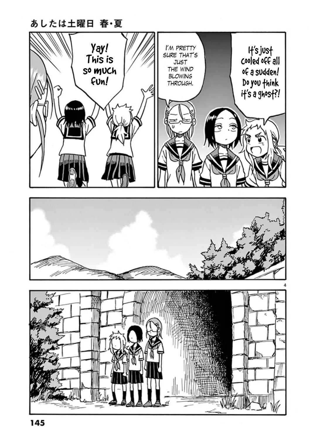 Ashita wa Doyoubi Chapter 24 page 4 - Chapter 24: Test of Courage