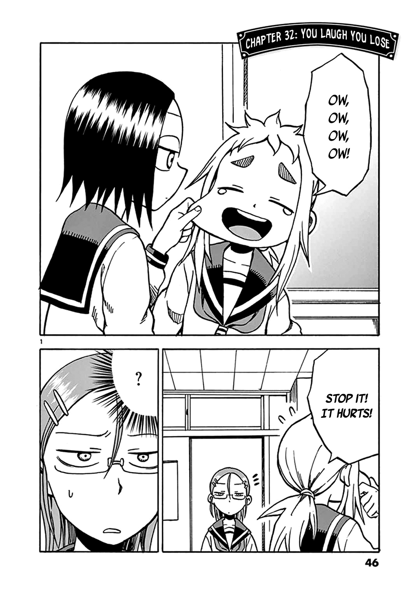 Ashita wa Doyoubi Chapter 32 page 1 - Chapter 32: You Laugh You Lose