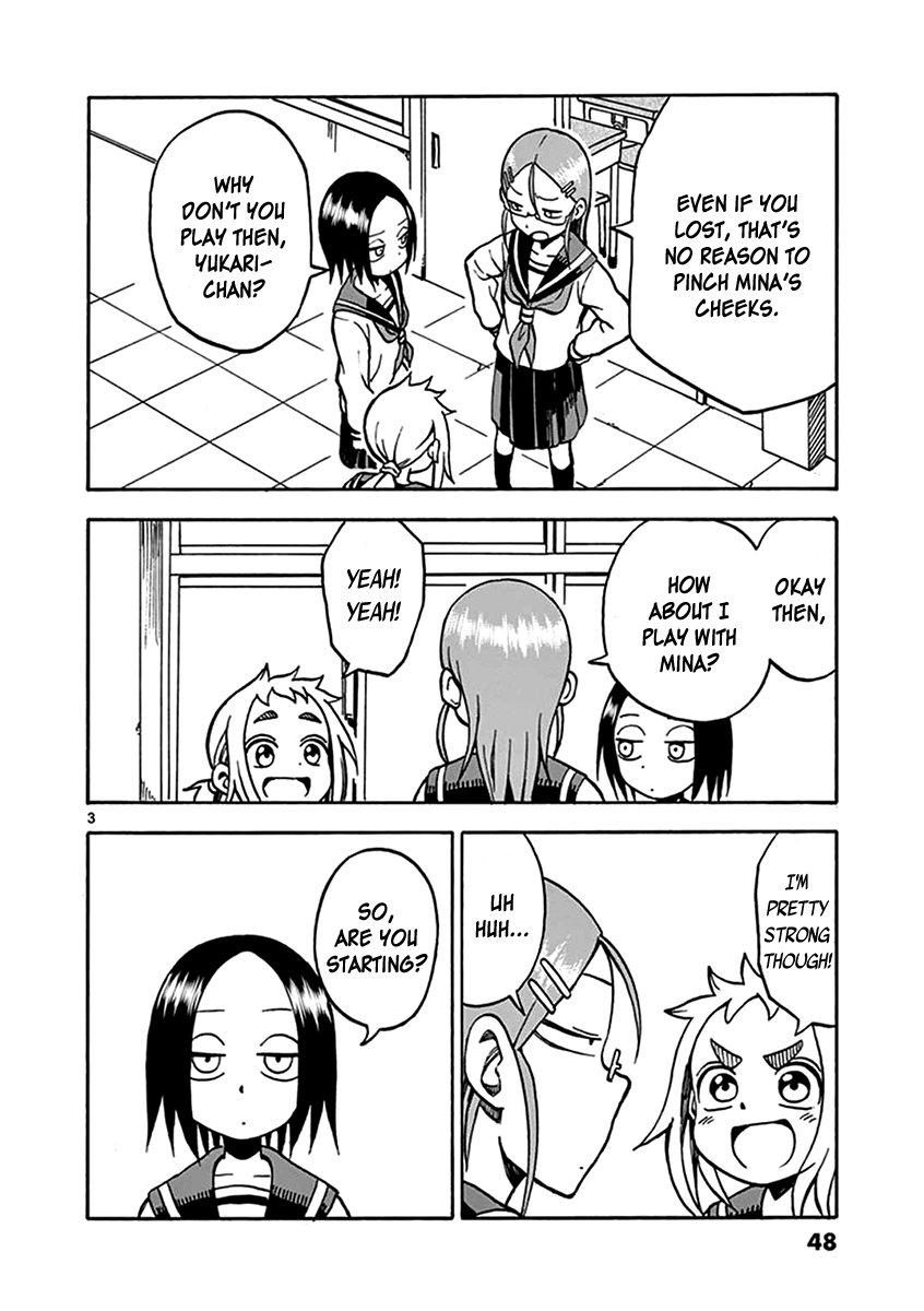 Ashita wa Doyoubi Chapter 32 page 3 - Chapter 32: You Laugh You Lose