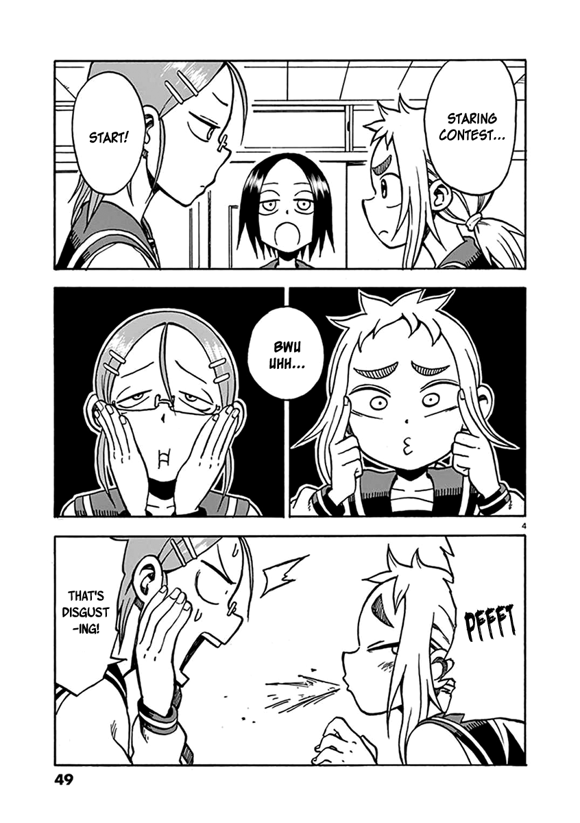 Ashita wa Doyoubi Chapter 32 page 4 - Chapter 32: You Laugh You Lose