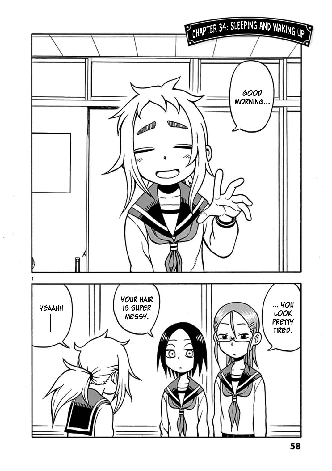 Ashita wa Doyoubi Chapter 34 page 1 - Chapter 34: Sleeping and Waking Up