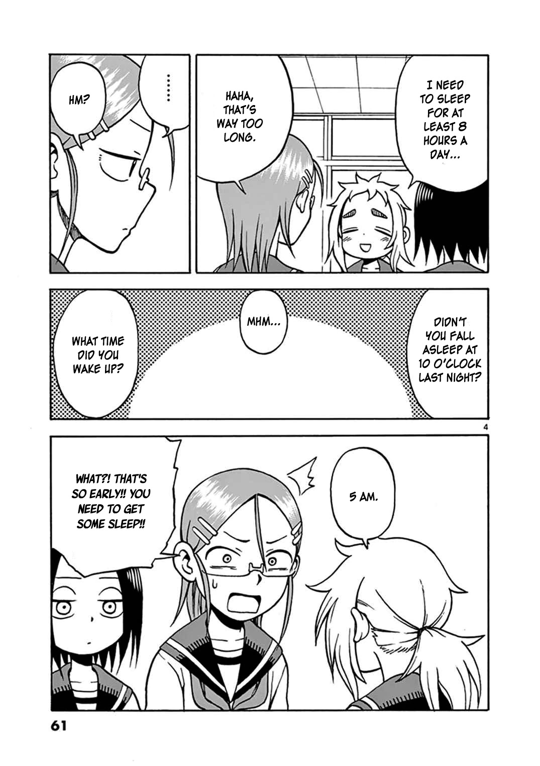 Ashita wa Doyoubi Chapter 34 page 4 - Chapter 34: Sleeping and Waking Up