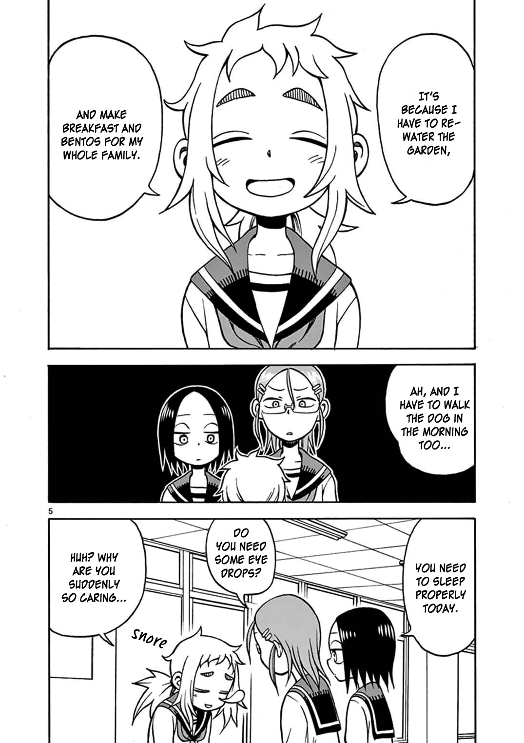 Ashita wa Doyoubi Chapter 34 page 5 - Chapter 34: Sleeping and Waking Up