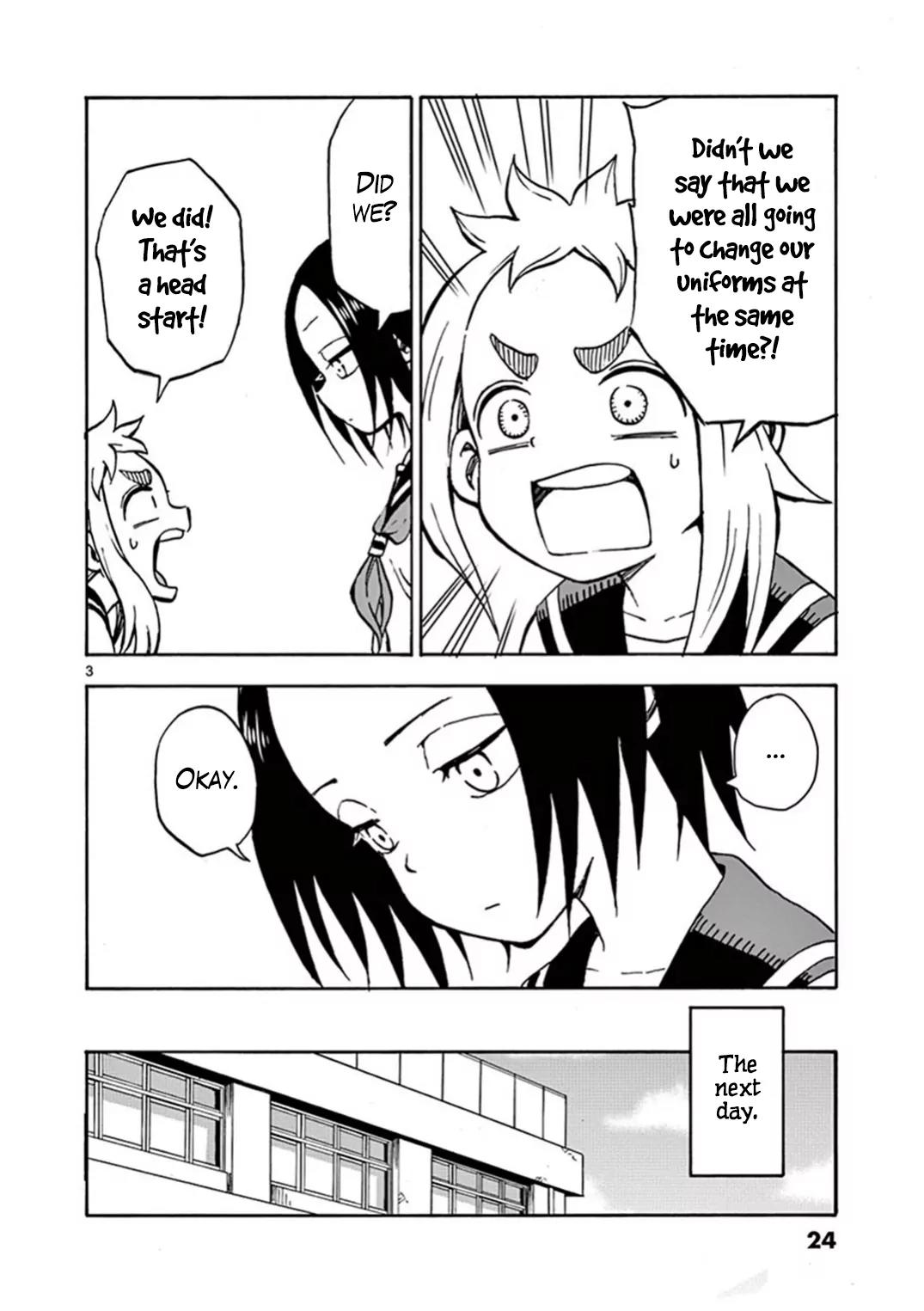 Ashita wa Doyoubi Chapter 4 page 3 - Chapter 4: Uniform Change