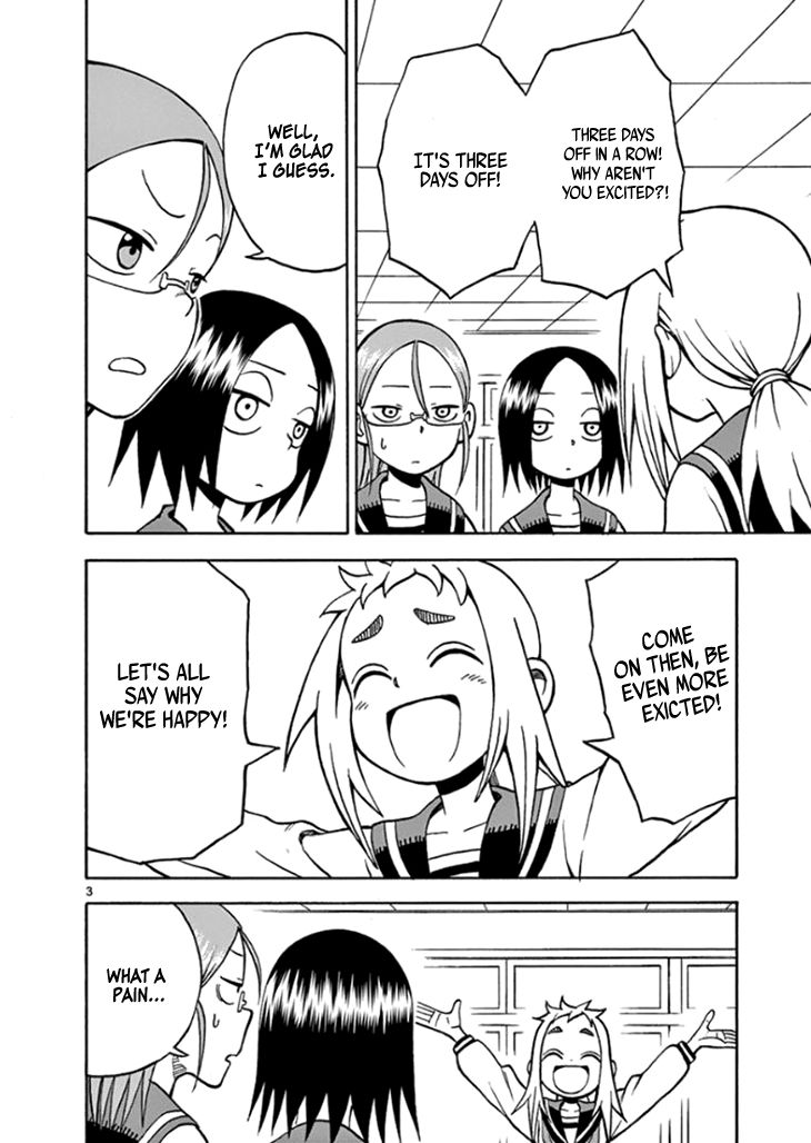 Ashita wa Doyoubi Chapter 40 page 3 - Chapter 40: Three Day Weekend