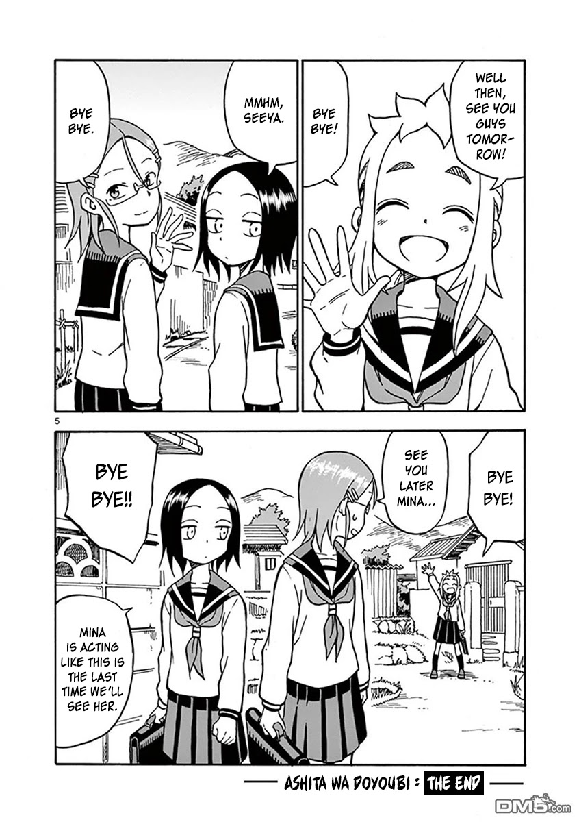 Ashita wa Doyoubi Chapter 52 page 5 - Chapter 52: See You Tomorrow! [END]
