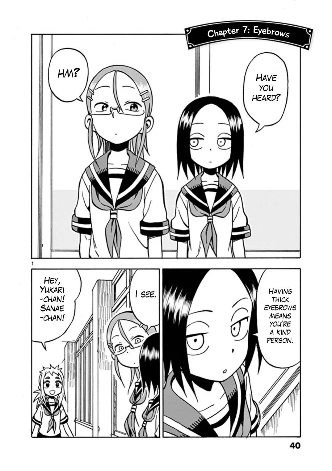 Ashita wa Doyoubi Chapter 7 page 1 - Chapter 7: Eyebrows