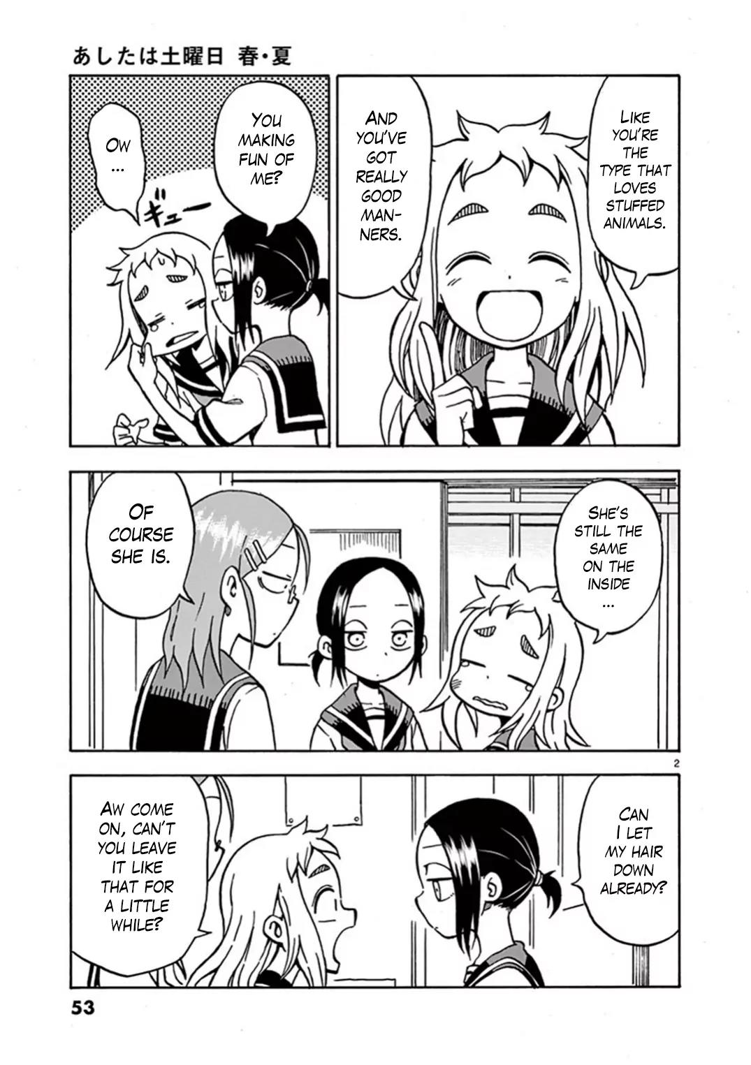 Ashita wa Doyoubi Chapter 9 page 2 - Chapter 9: Hair Styles
