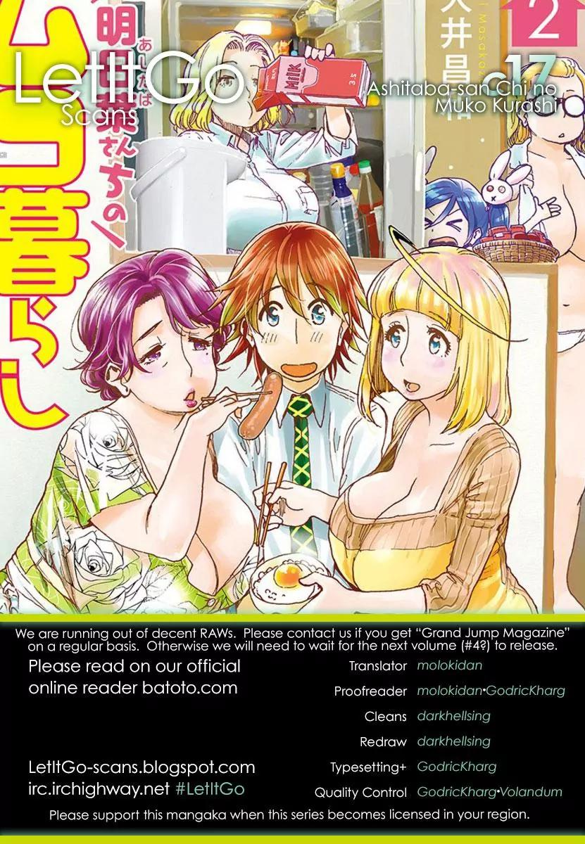 Ashitaba-san Chi no Muko Kurashi Chapter 17 page 1 - Chapter 17