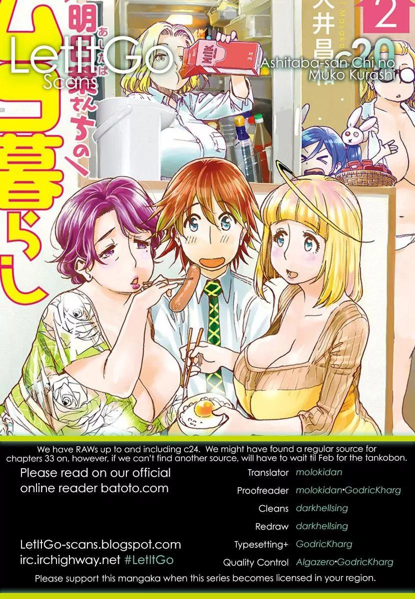 Ashitaba-san Chi no Muko Kurashi Chapter 20 page 1 - Chapter 20