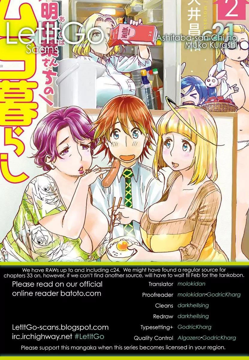 Ashitaba-san Chi no Muko Kurashi Chapter 21 page 1 - Chapter 21