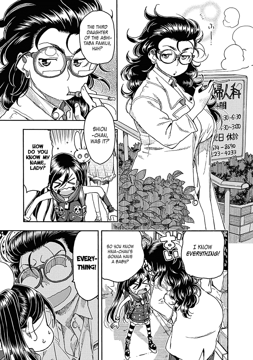 Ashitaba-san Chi no Muko Kurashi Chapter 42 page 8 - Chapter 42: The Ashitaba Family Gynecologist