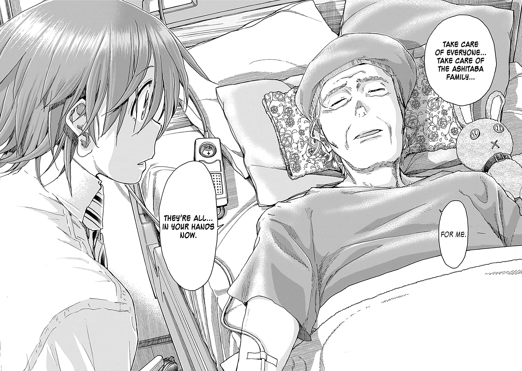 Ashitaba-san Chi no Muko Kurashi Chapter 48 page 24 - Chapter 48: Father and Son-in-law, Time is Inherited