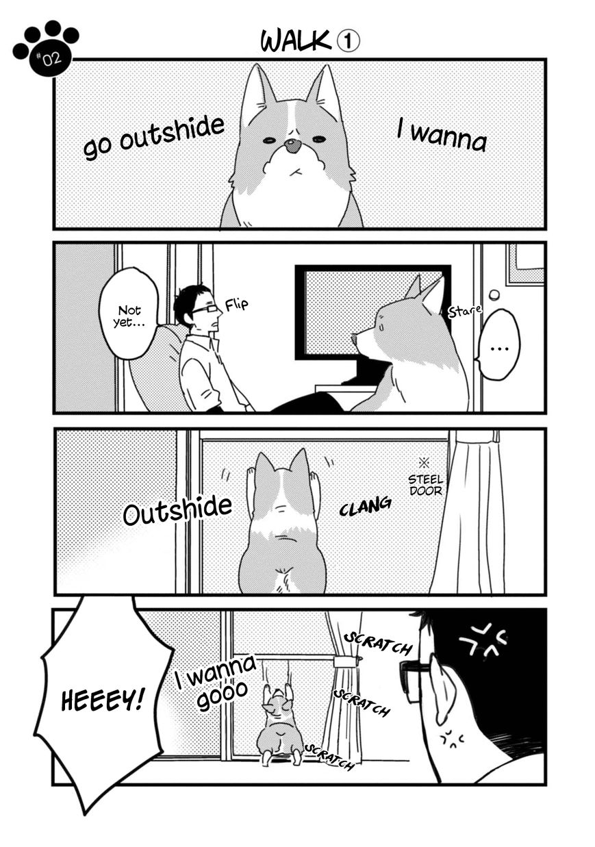 Ashonde yo - Uchi no Inu Log Chapter 2 page 1 - Chapter 2