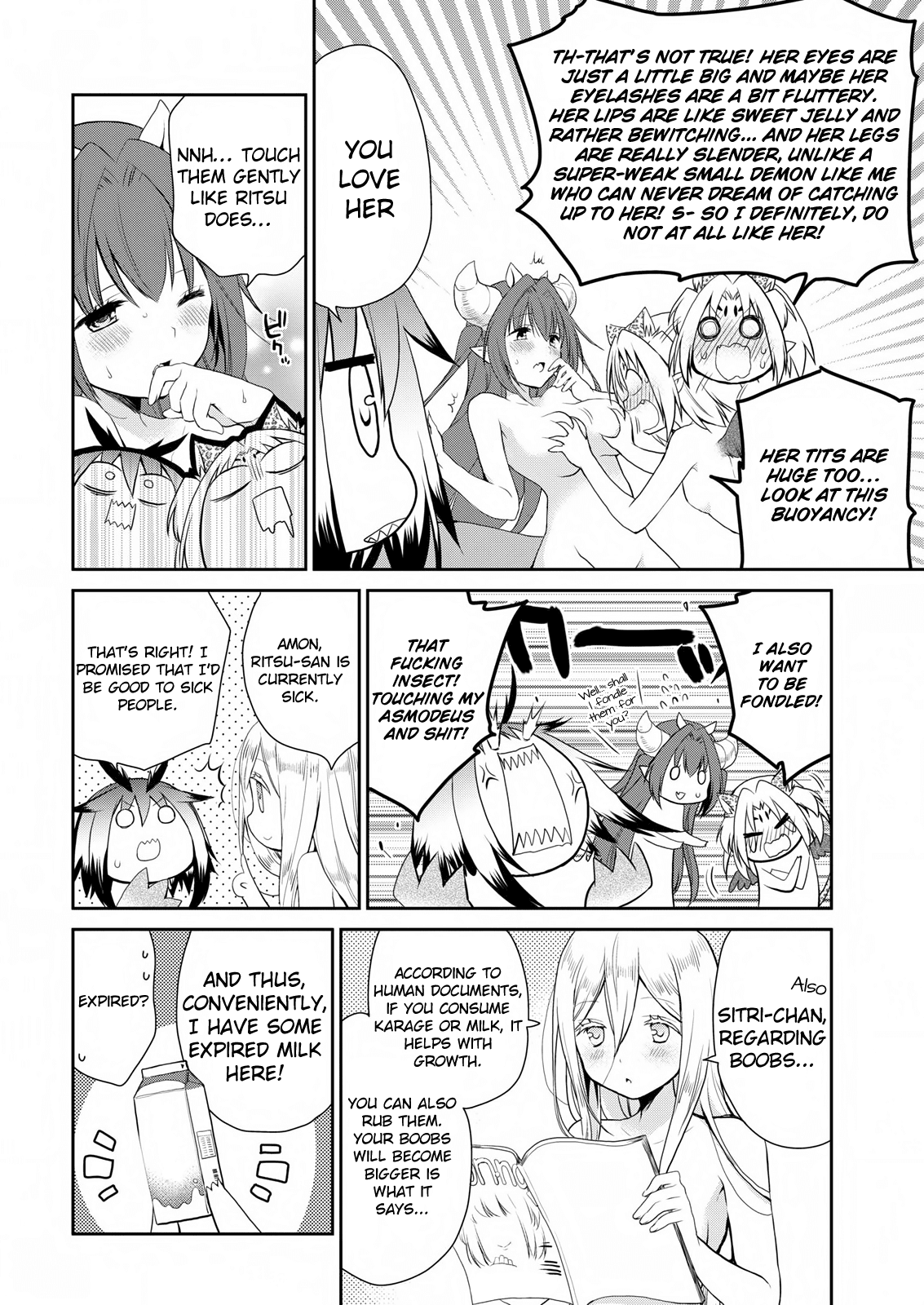 Asmodeus wa Akiramenai Chapter 14 page 5 - Chapter 14: Ippai Oppai