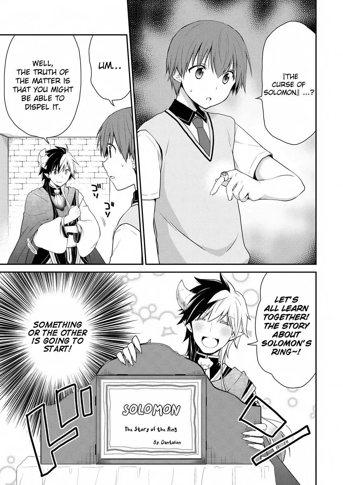 Asmodeus wa Akiramenai Chapter 18 page 10 - Chapter 18: King Solomon and his Ring