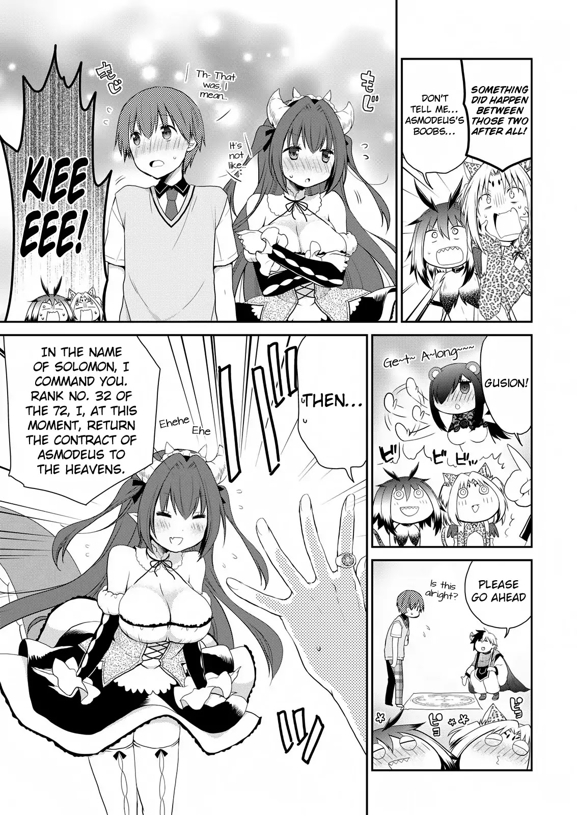 Asmodeus wa Akiramenai Chapter 18 page 18 - Chapter 18: King Solomon and his Ring