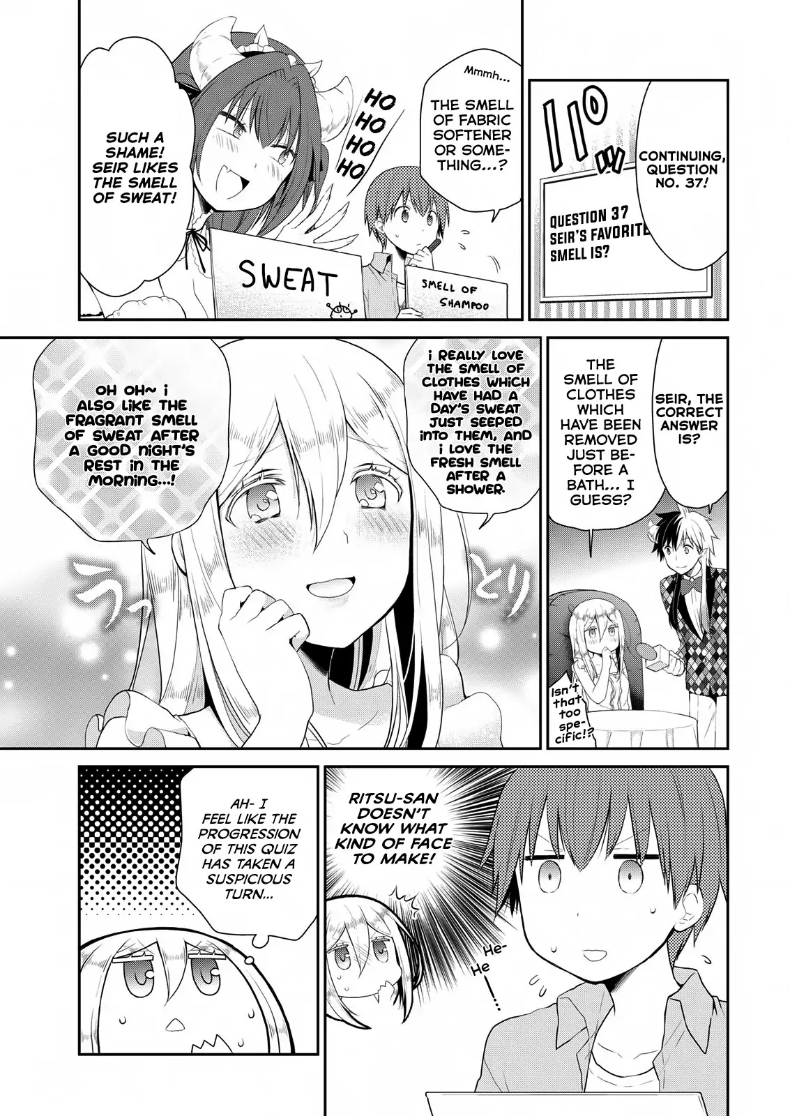 Asmodeus wa Akiramenai Chapter 19 page 10 - Chapter 19: Quiz! 100 Things About Seir!