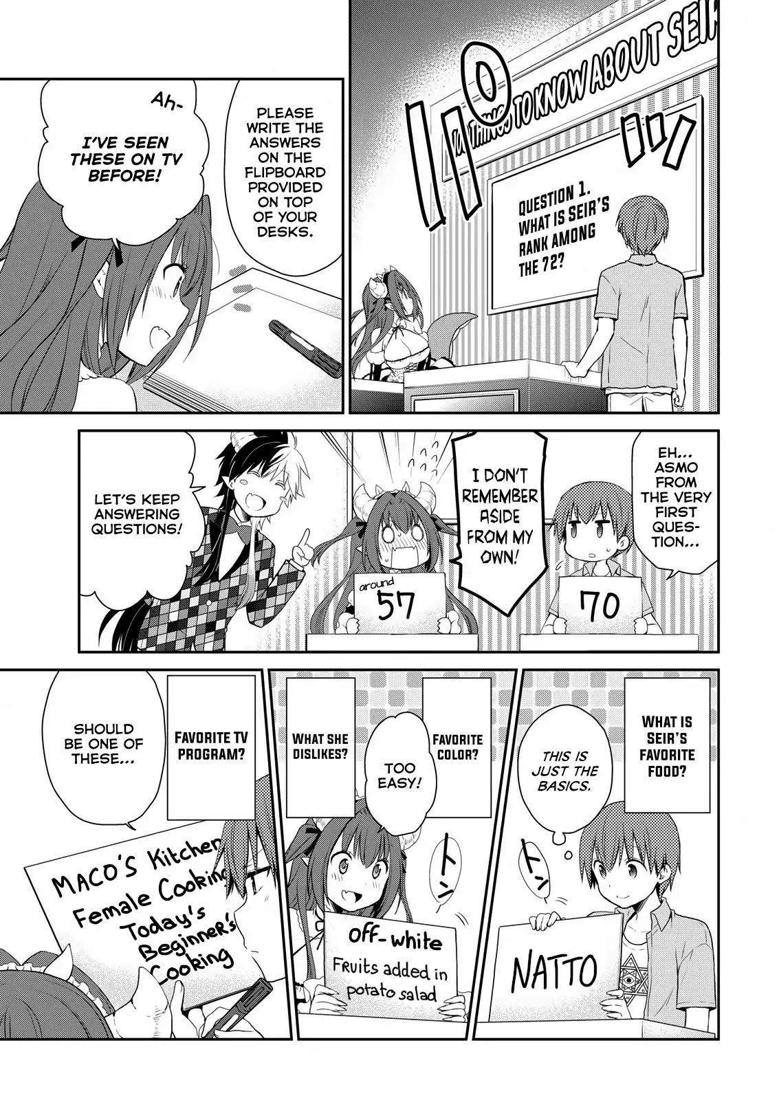 Asmodeus wa Akiramenai Chapter 19 page 6 - Chapter 19: Quiz! 100 Things About Seir!