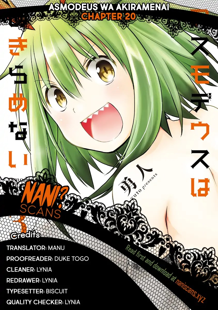Asmodeus wa Akiramenai Chapter 20 page 1 - Chapter 20: Sitri Wants to Win Against Big Boobs!