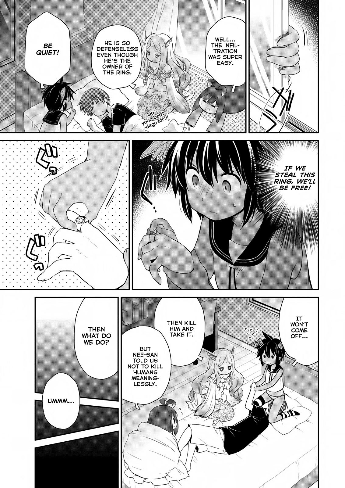 Asmodeus wa Akiramenai Chapter 21 page 8 - Chapter 21: Sudden Entry! Great Demon Gaap!