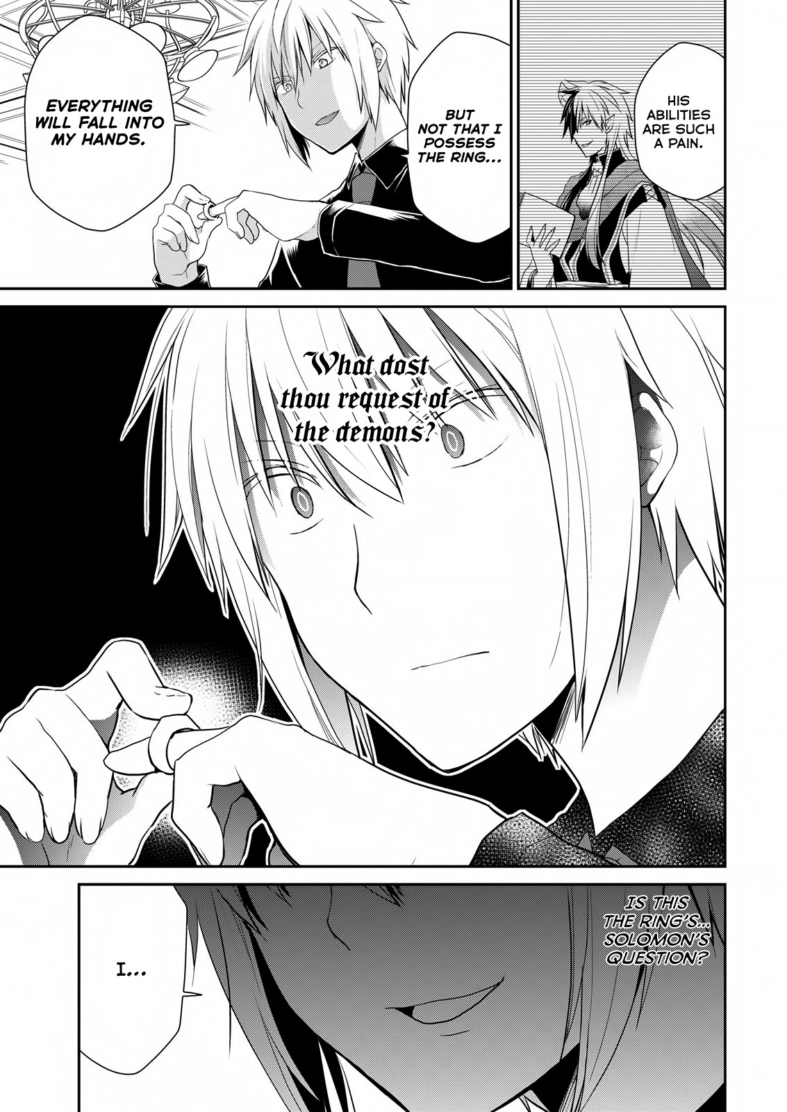 Asmodeus wa Akiramenai Chapter 25 page 9 - Chapter 25: Stolen Ring