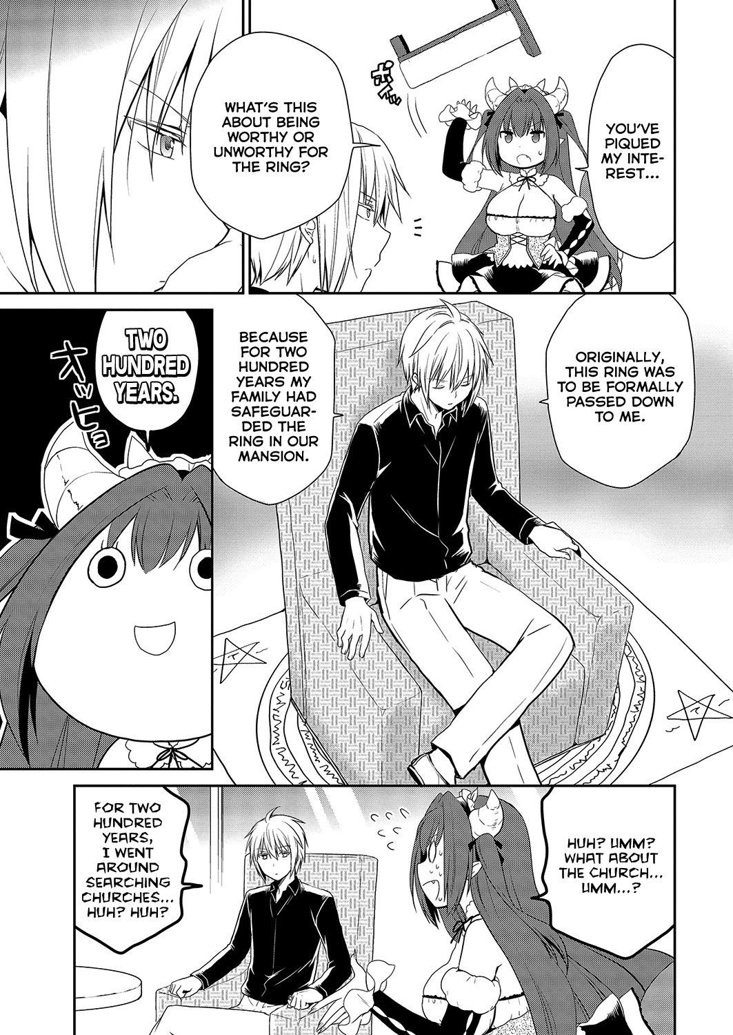 Asmodeus wa Akiramenai Chapter 28 page 14 - Chapter 28: An Owner's Qualifications