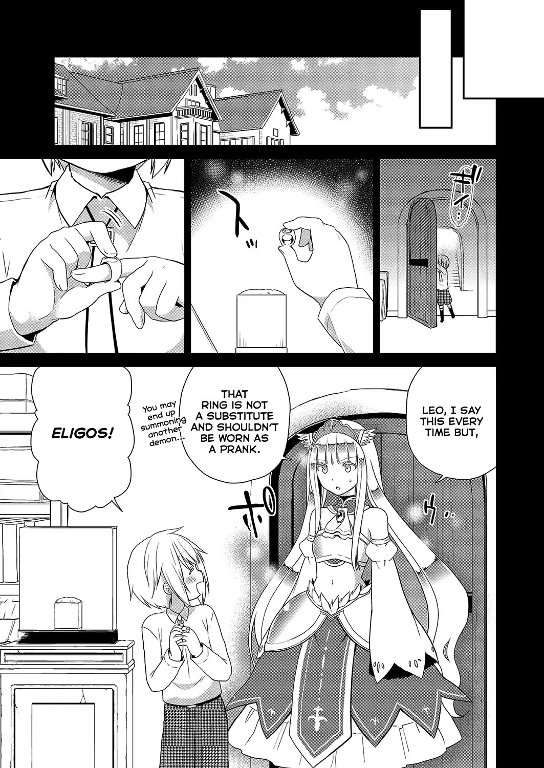 Asmodeus wa Akiramenai Chapter 29 page 8 - Chapter 29: Leo and Eligos
