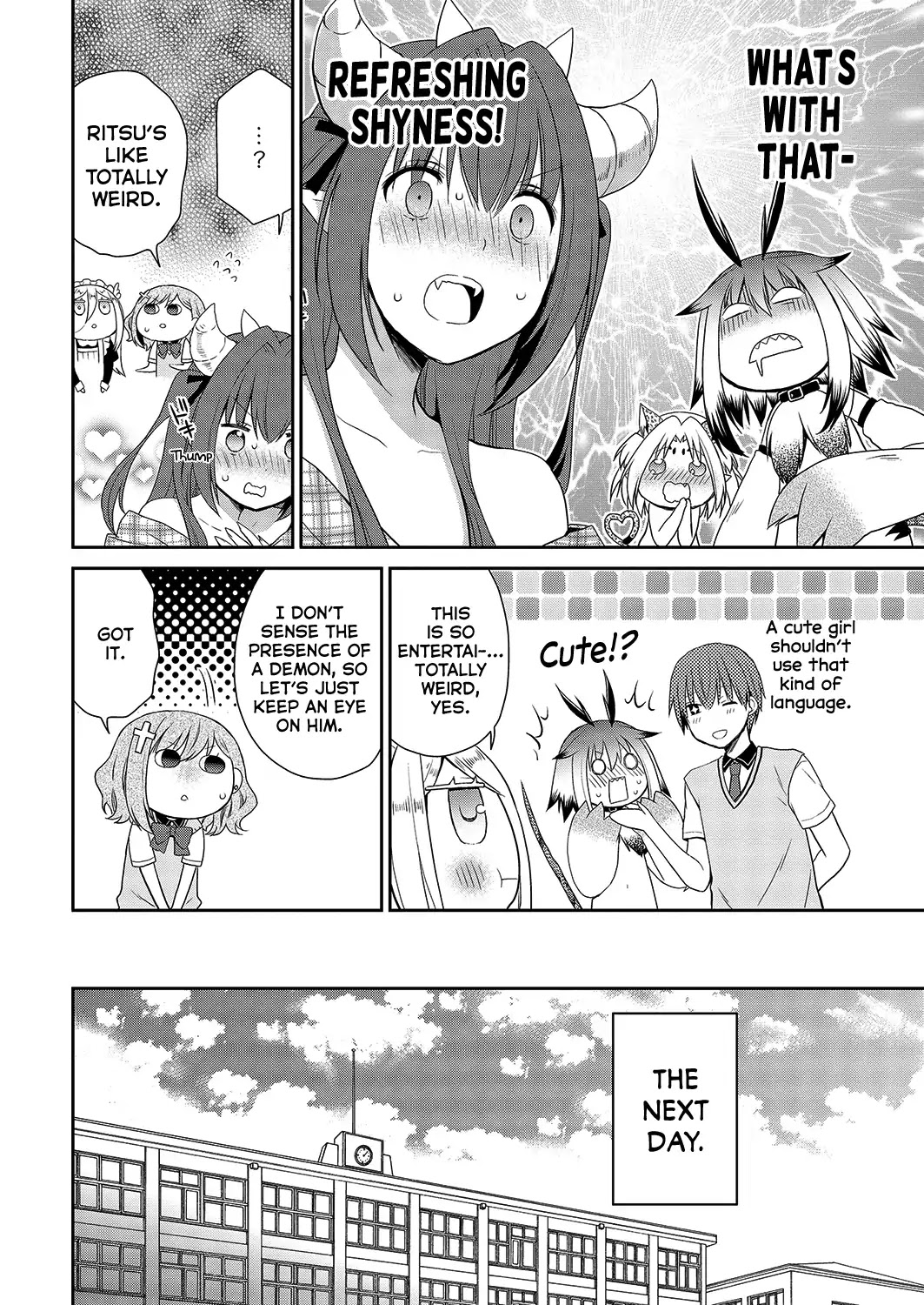 Asmodeus wa Akiramenai Chapter 32 page 10 - Chapter 32: Ritsu's New School Term Debut!?