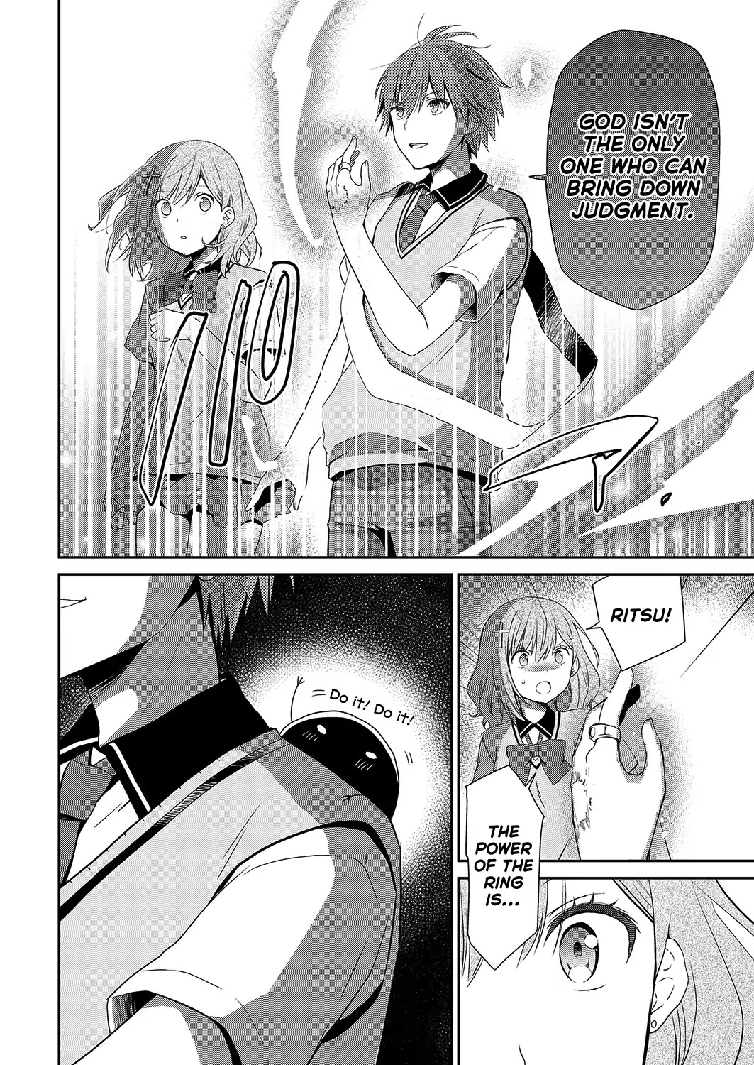 Asmodeus wa Akiramenai Chapter 32 page 14 - Chapter 32: Ritsu's New School Term Debut!?