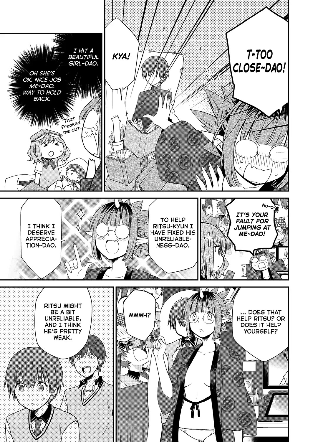 Asmodeus wa Akiramenai Chapter 32 page 21 - Chapter 32: Ritsu's New School Term Debut!?