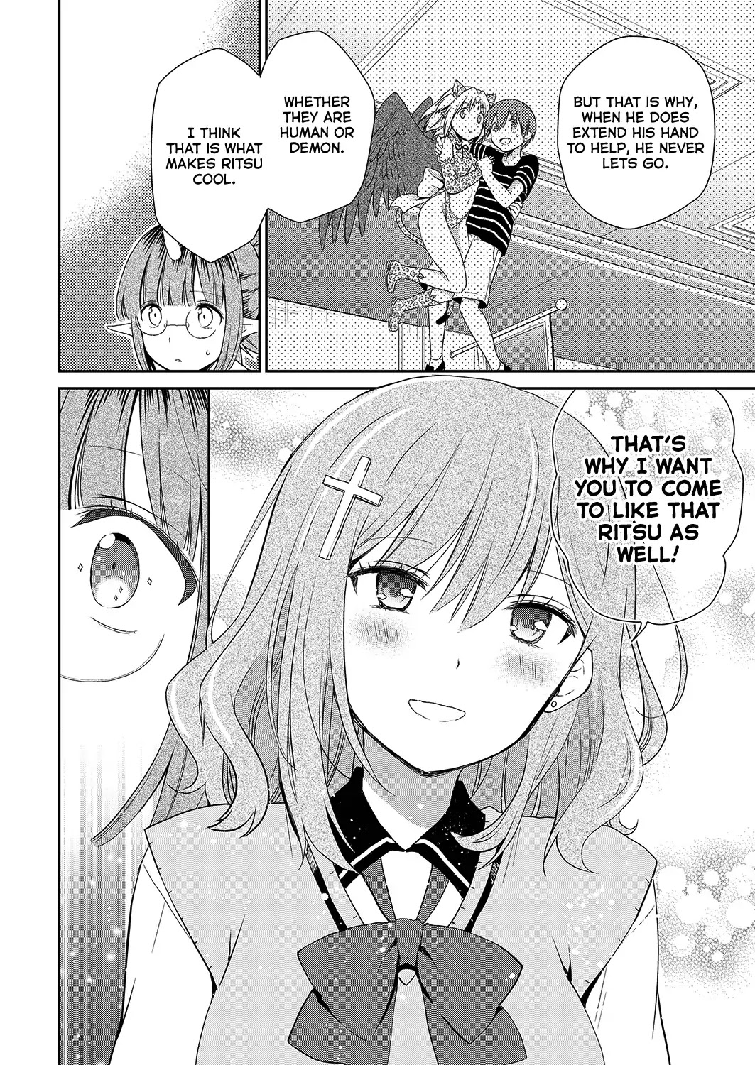 Asmodeus wa Akiramenai Chapter 32 page 22 - Chapter 32: Ritsu's New School Term Debut!?