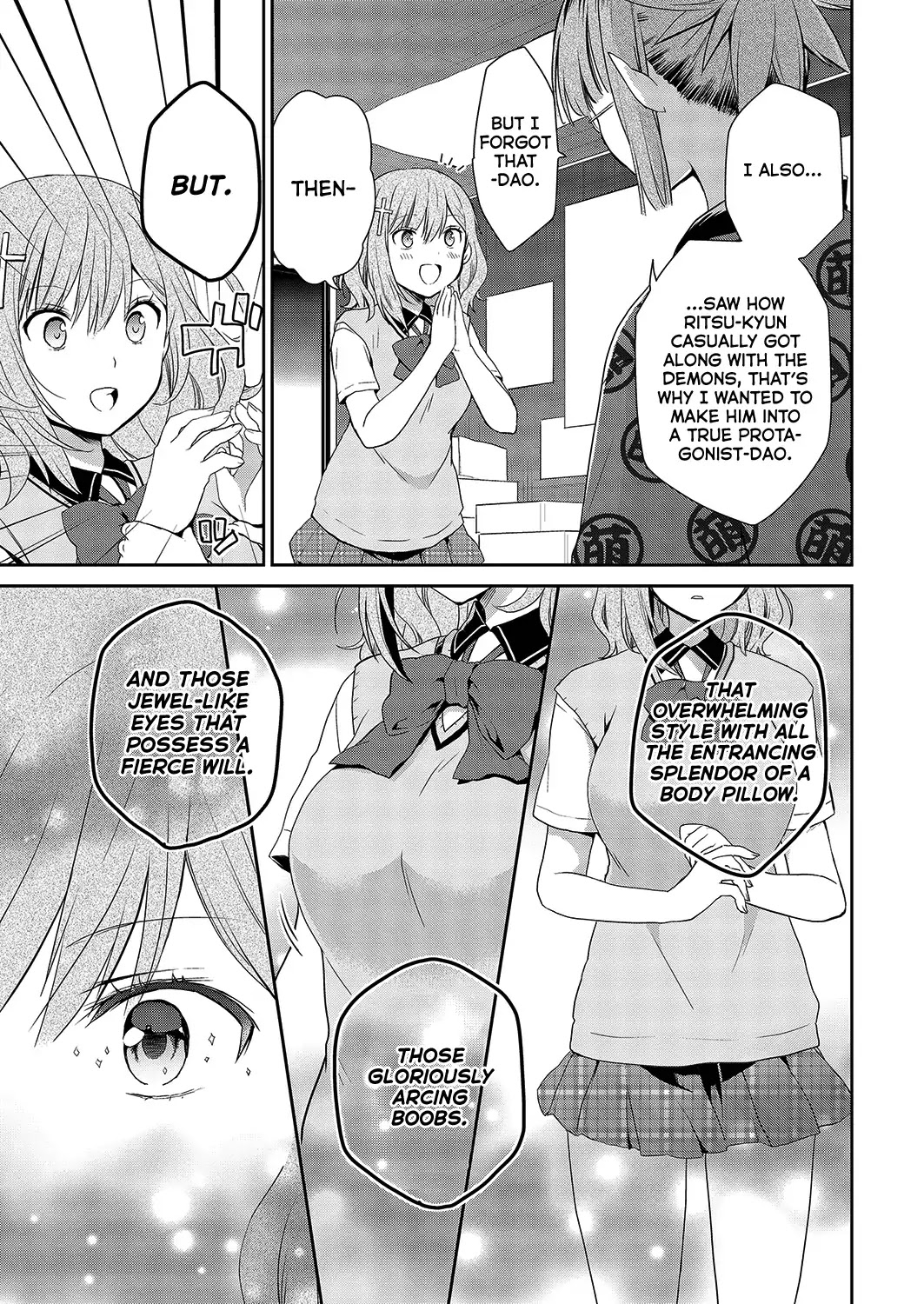 Asmodeus wa Akiramenai Chapter 32 page 23 - Chapter 32: Ritsu's New School Term Debut!?