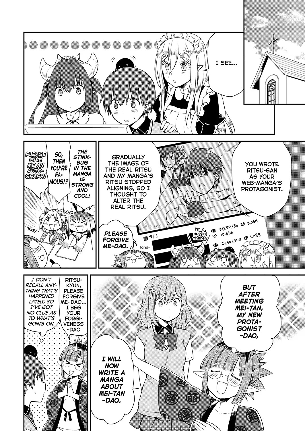 Asmodeus wa Akiramenai Chapter 32 page 26 - Chapter 32: Ritsu's New School Term Debut!?