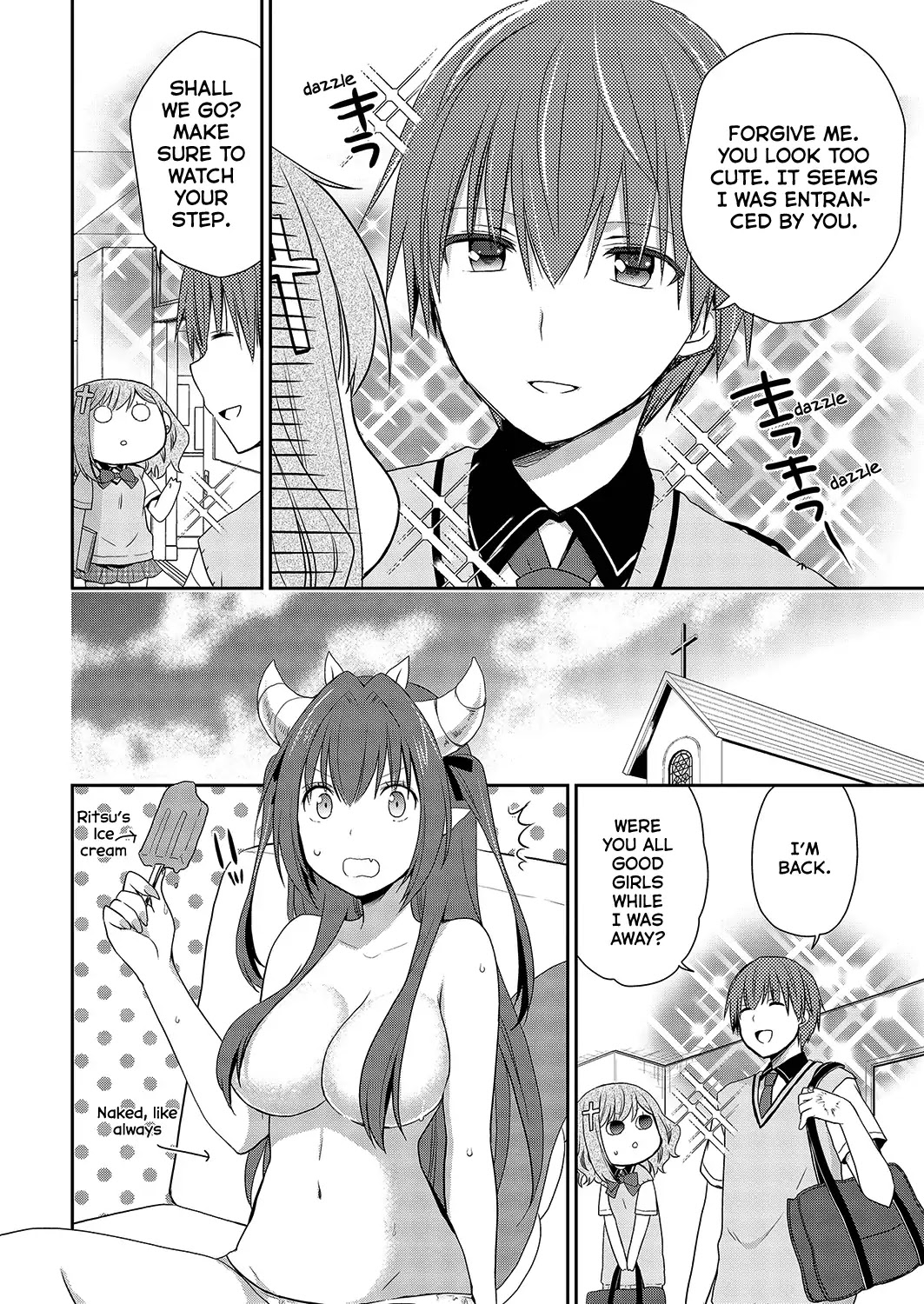Asmodeus wa Akiramenai Chapter 32 page 8 - Chapter 32: Ritsu's New School Term Debut!?