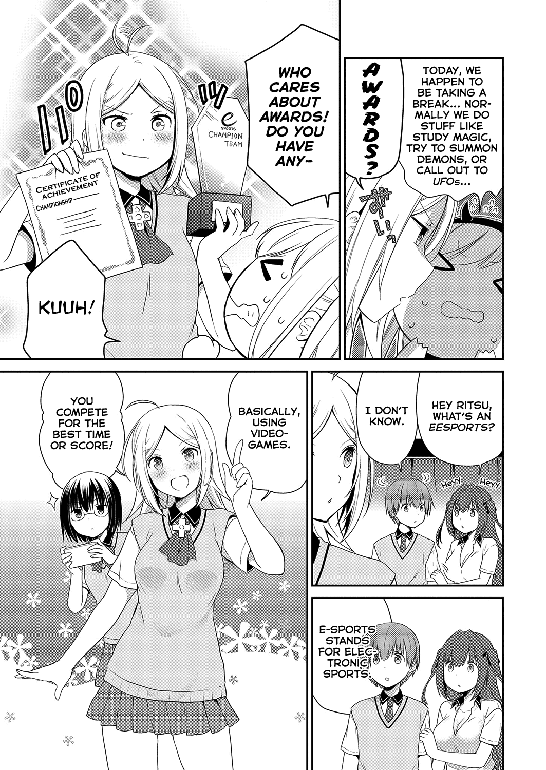 Asmodeus wa Akiramenai Chapter 33 page 10 - Chapter 33: Black Magic Research Club's Crisis