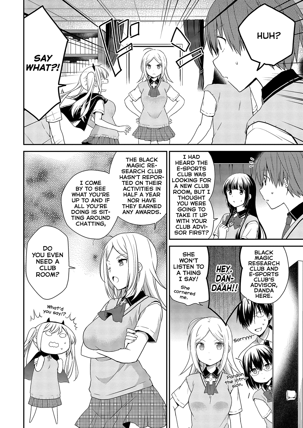 Asmodeus wa Akiramenai Chapter 33 page 9 - Chapter 33: Black Magic Research Club's Crisis