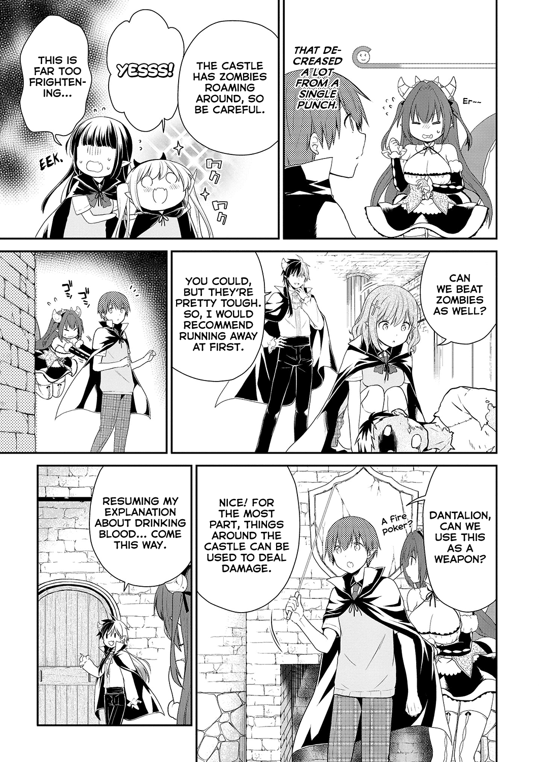 Asmodeus wa Akiramenai Chapter 34 page 13 - Chapter 34: Vampire Blood Night