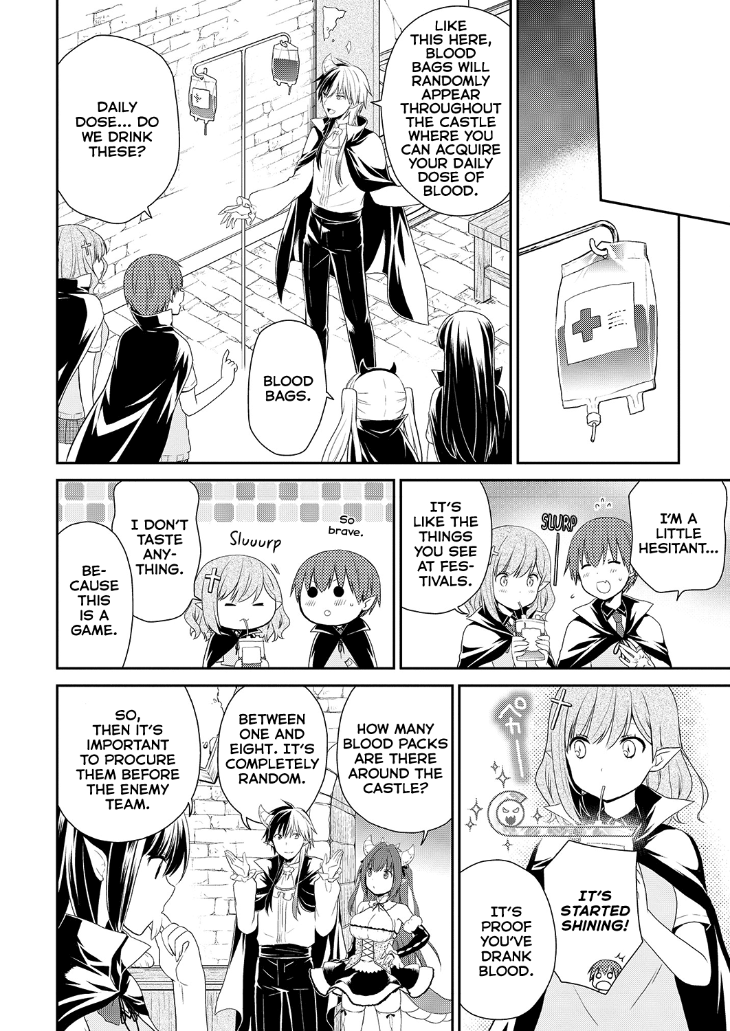 Asmodeus wa Akiramenai Chapter 34 page 16 - Chapter 34: Vampire Blood Night